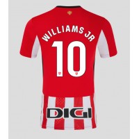 Athletic Bilbao Nico Williams #10 Domáci futbalový dres 2024-25 Krátky Rukáv